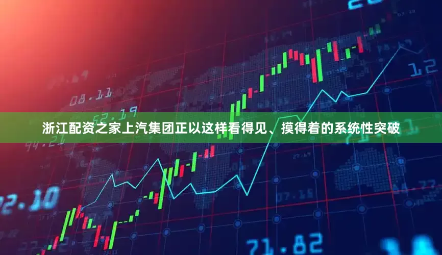 浙江配资之家上汽集团正以这样看得见、摸得着的系统性突破